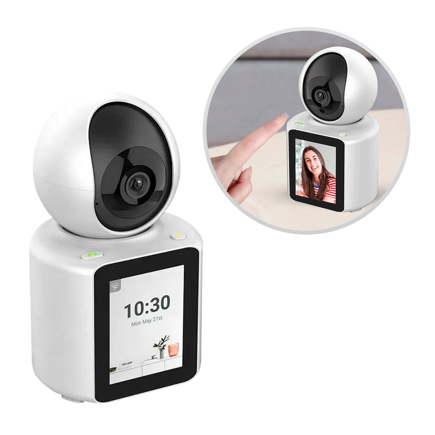 Miniatura 2 de Camara seguridad con Pantalla videollama